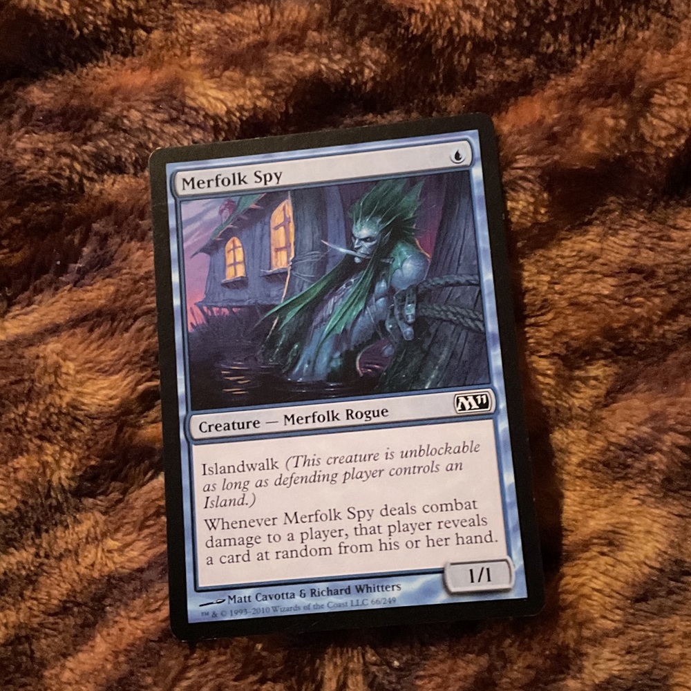 Merfolk Spy Trading Card 66/249 66/249